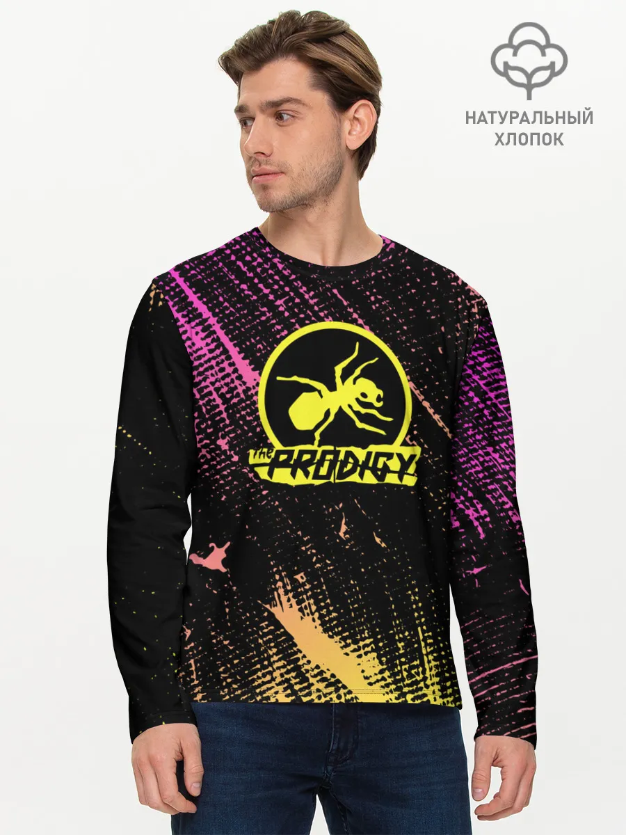 Мужской лонгслив базовый / The Prodigy: Дарование.
