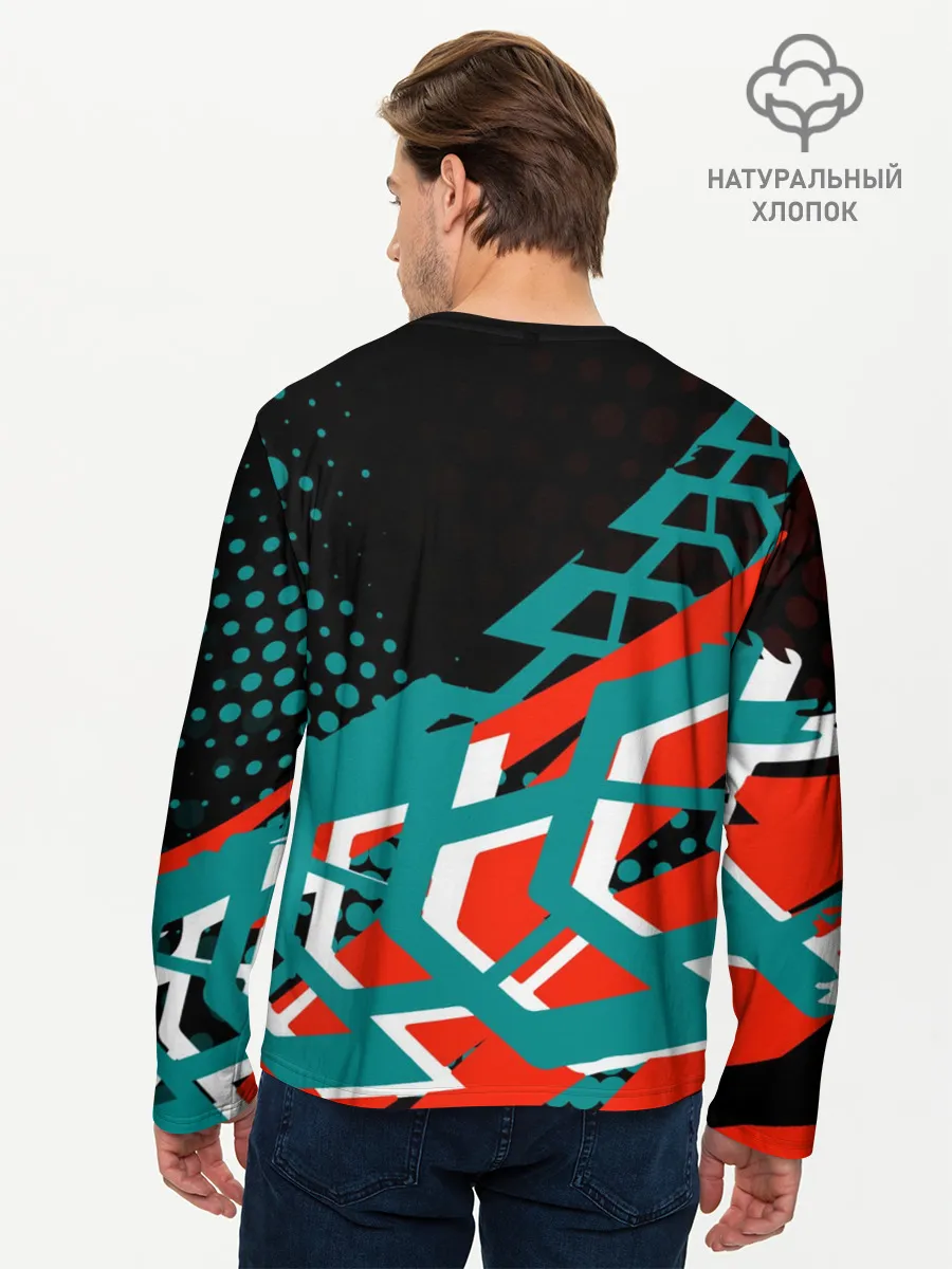 Мужской лонгслив базовый / Suzuki