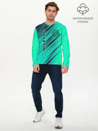 Мужской лонгслив базовый / Нилетто / Niletto лого