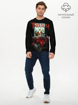 Мужской лонгслив базовый / Trivium - Endless Night