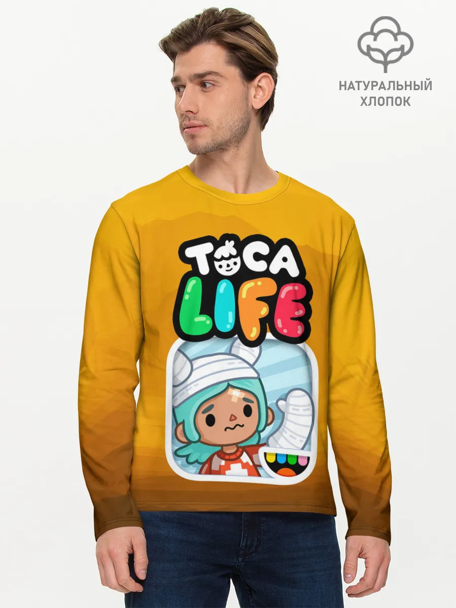 Мужской лонгслив базовый / Рита | Тока Бока