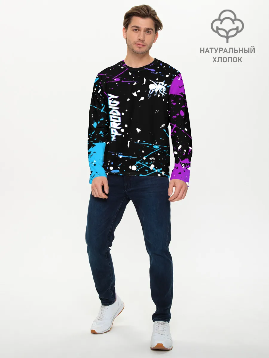 Мужской лонгслив базовый / The Prodigy | паук