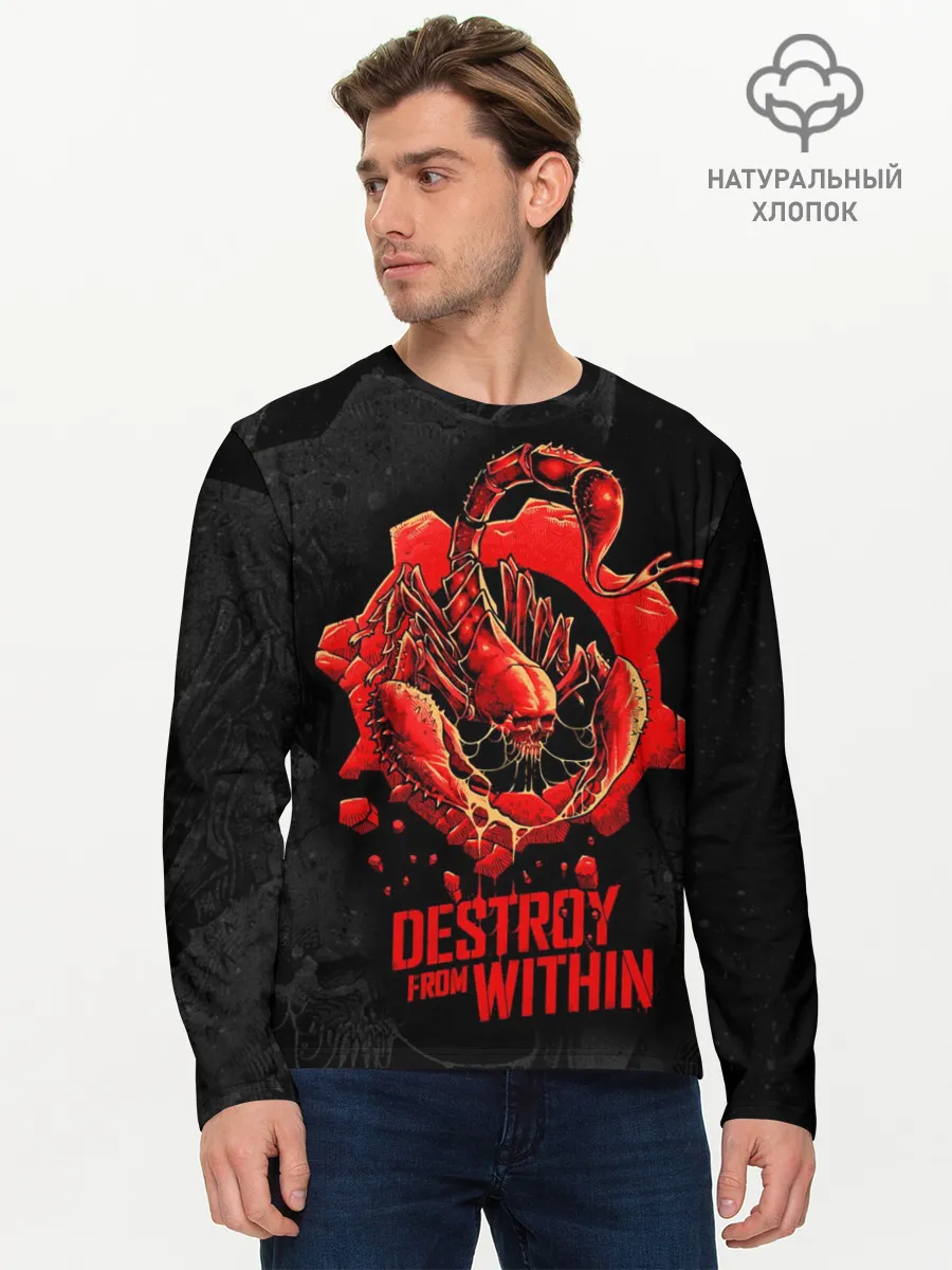 Мужской лонгслив базовый / Gears of War: Gears 5