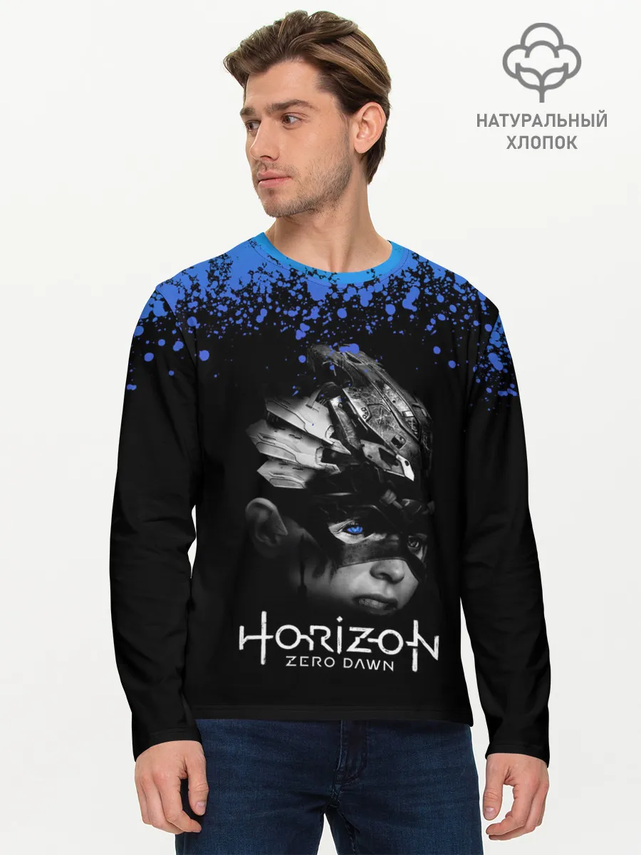 Мужской лонгслив базовый / HORIZON ZERO DAWN | POSTER