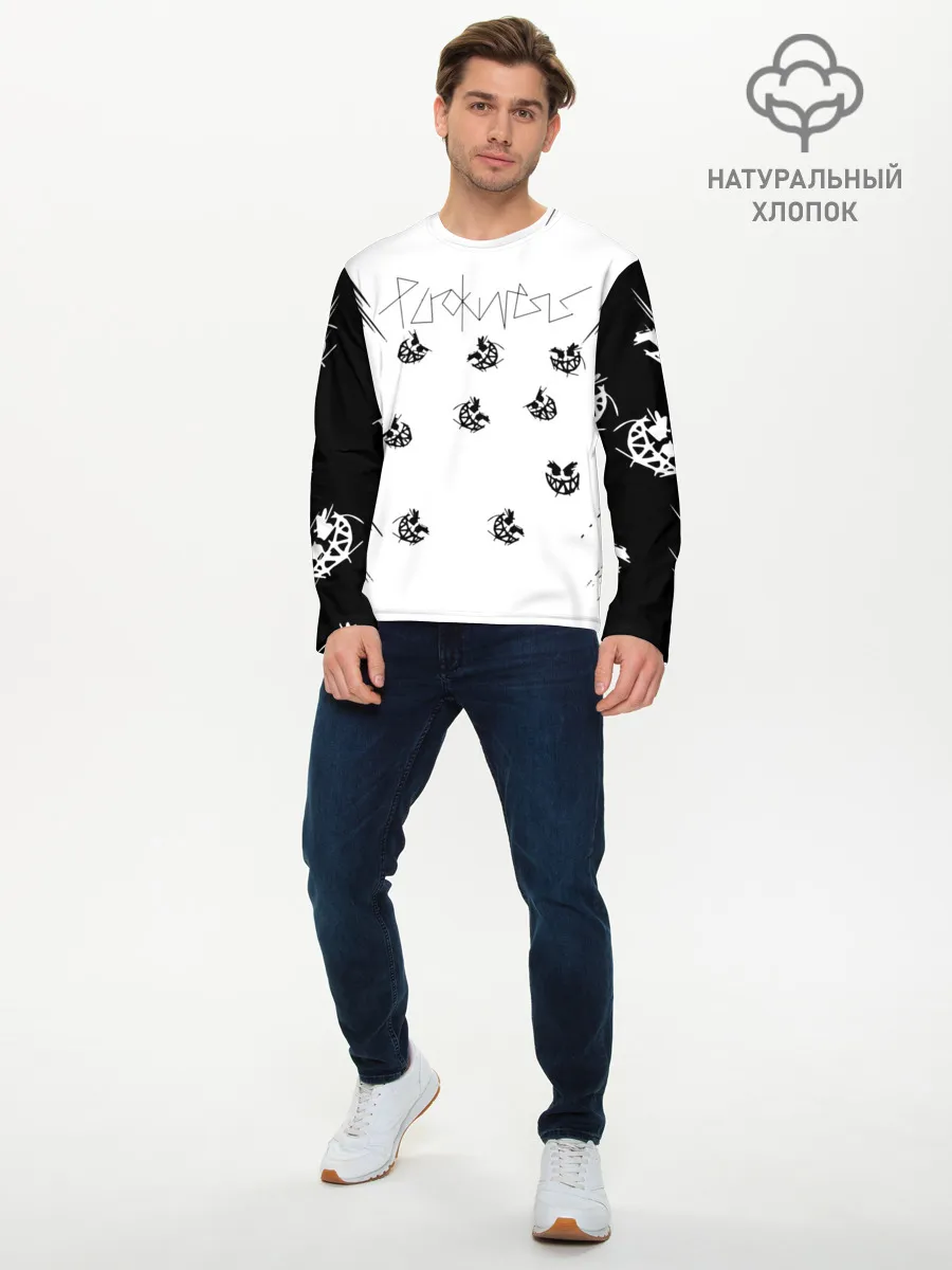 Мужской лонгслив базовый / PYROKINESIS^