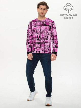 Мужской лонгслив базовый / anime soul | manga