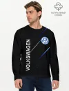 Мужской лонгслив базовый / Volkswagen, sport style