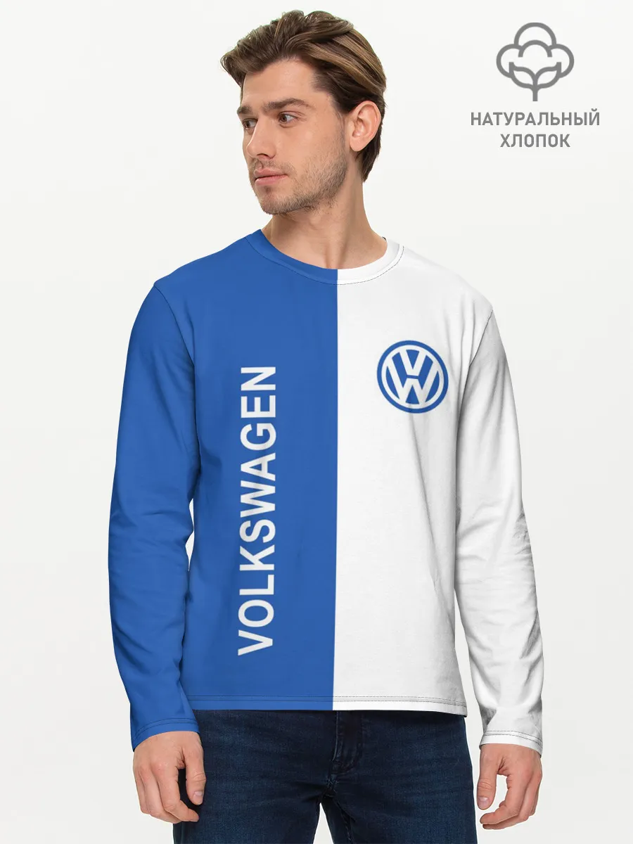 Мужской лонгслив базовый / Volkswagen, ФОЛЬКСВАГЕН