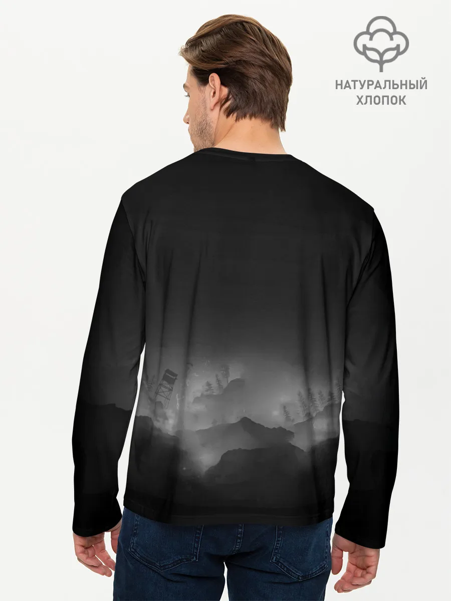 Мужской лонгслив базовый / Работяга из Раста