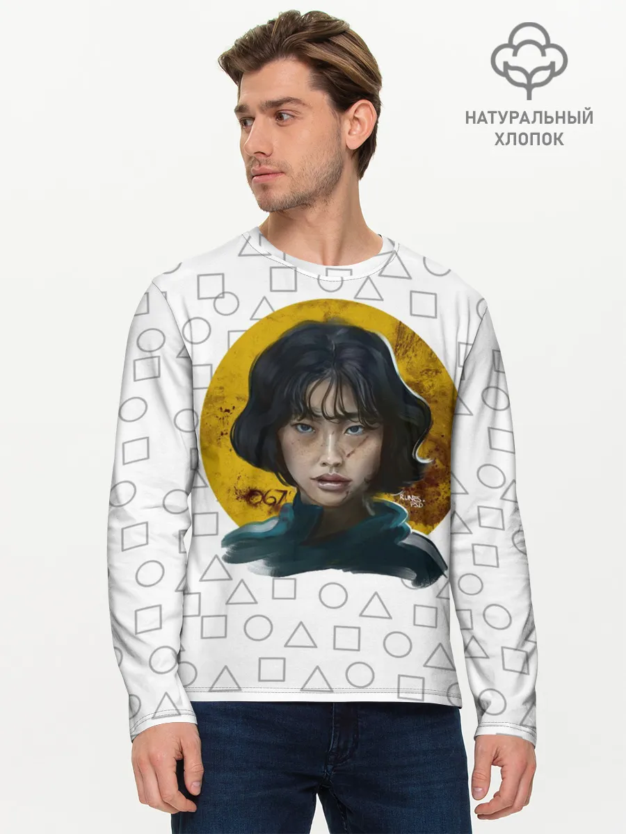 Мужской лонгслив базовый / Кан Сэ Бёк