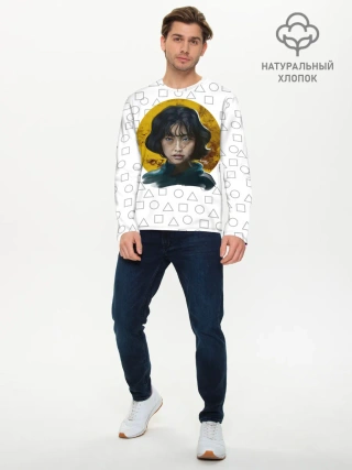 Мужской лонгслив базовый / Кан Сэ Бёк