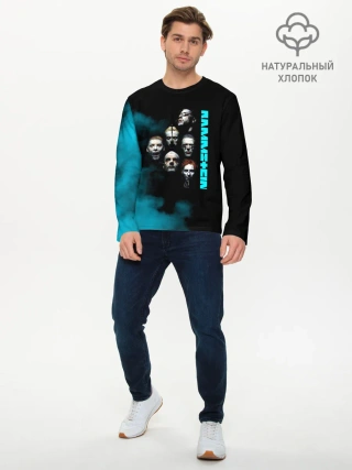 Мужской лонгслив базовый / Группа Rammstein