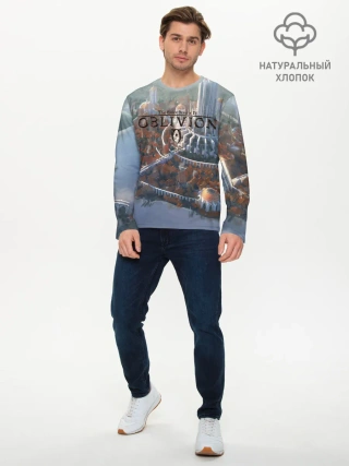 Мужской лонгслив базовый / Столичный замок