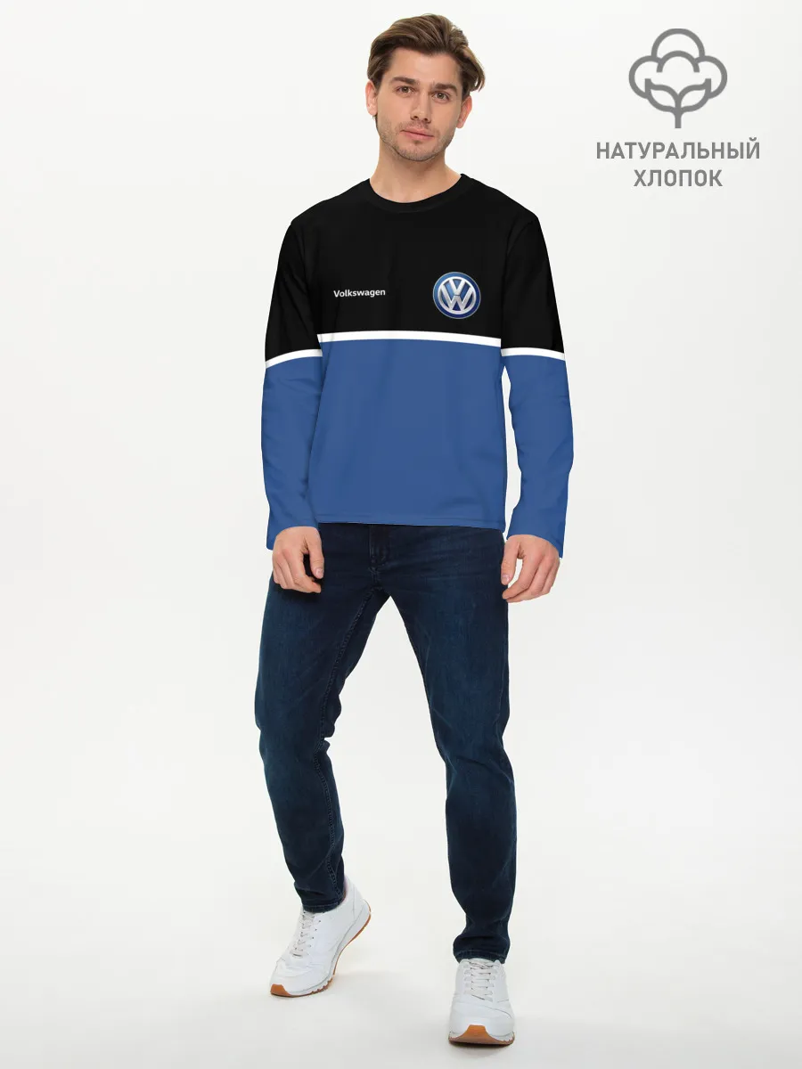 Мужской лонгслив базовый / VW | Два цвета
