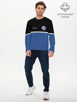 Мужской лонгслив базовый / VW | Два цвета