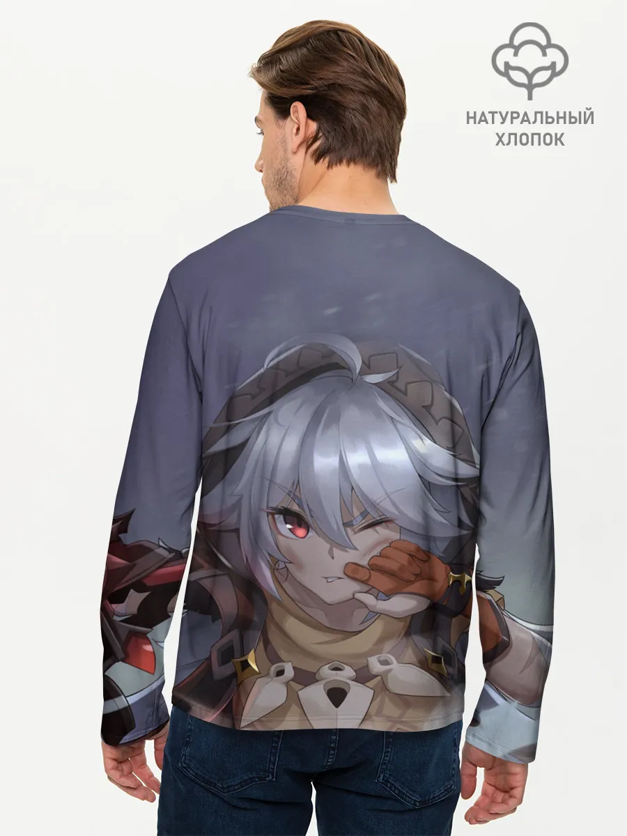 Мужской лонгслив базовый / Genshin Impact: Razor Genshin.