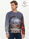 Мужской лонгслив базовый / Genshin Impact: Razor Genshin.
