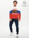 Мужской лонгслив базовый / Вперёд Россия!