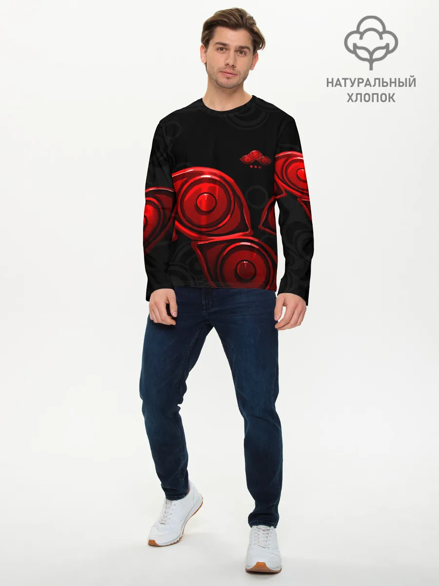 Мужской лонгслив базовый / Башня Бога | Захард