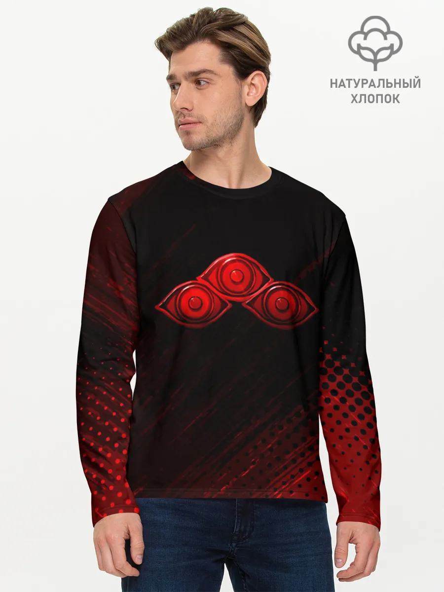 Мужской лонгслив базовый / Символ Захарда