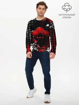 Мужской лонгслив базовый / Король Захард | Башня Бога | Знак