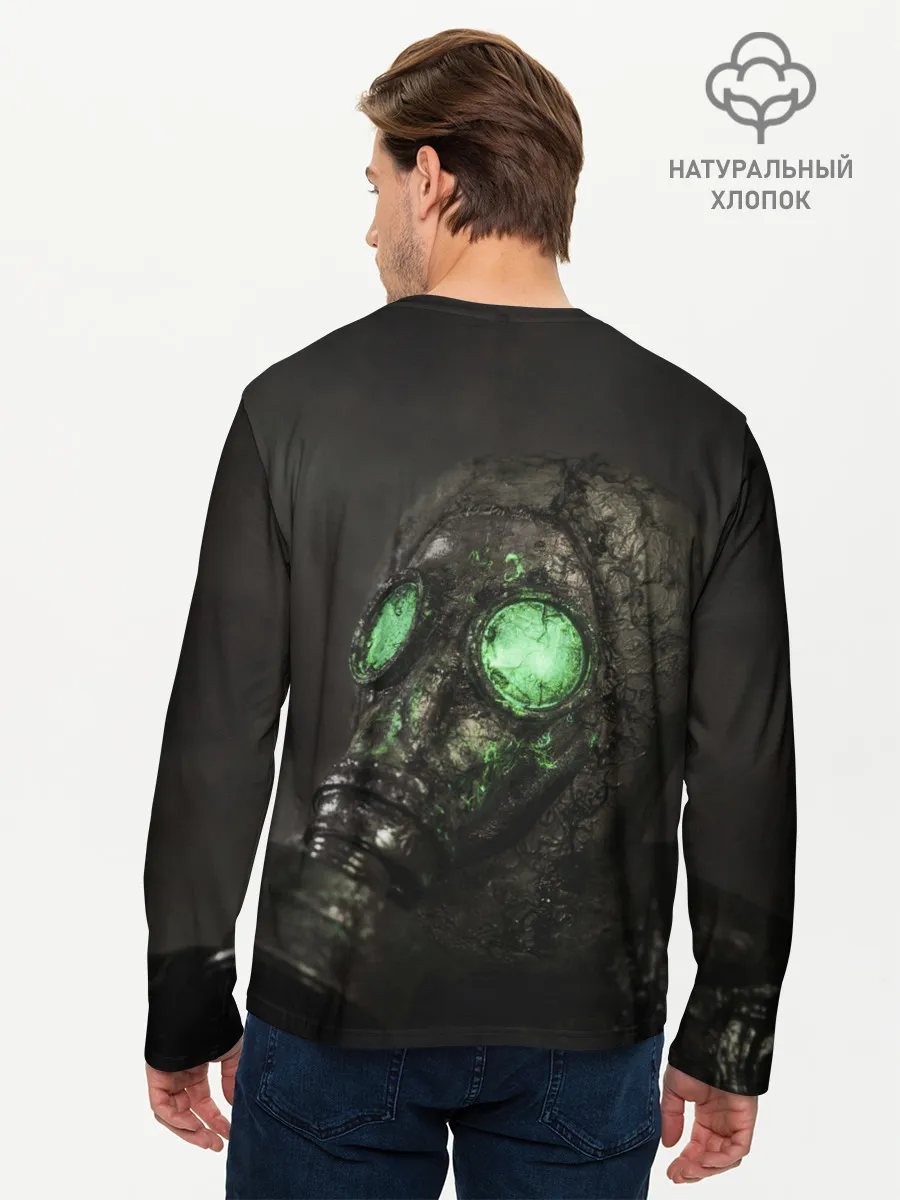 Мужской лонгслив базовый / Chernobylite арт