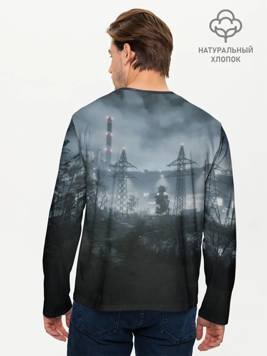 Мужской лонгслив базовый / Chernobylite - ЧАЭС