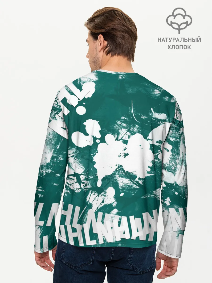 Мужской лонгслив базовый / Анахайм Дакс | Anaheim Ducks