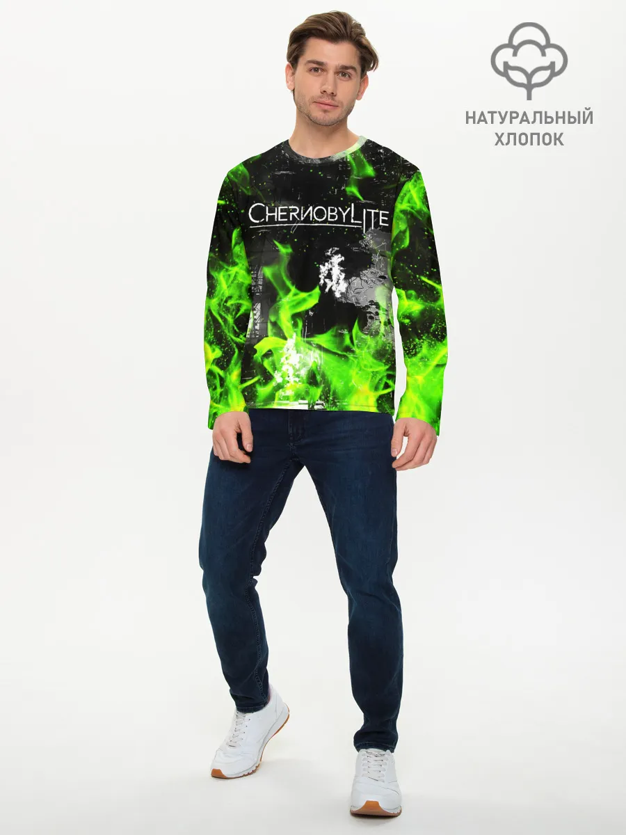 Мужской лонгслив базовый / Chernobylite