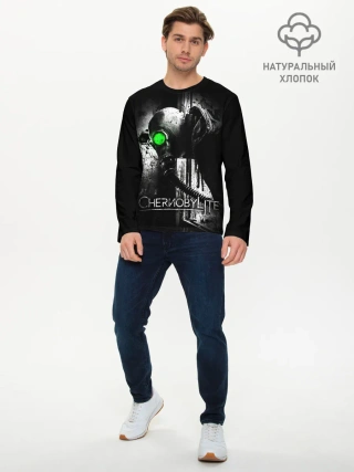 Мужской лонгслив базовый / Chernobylite