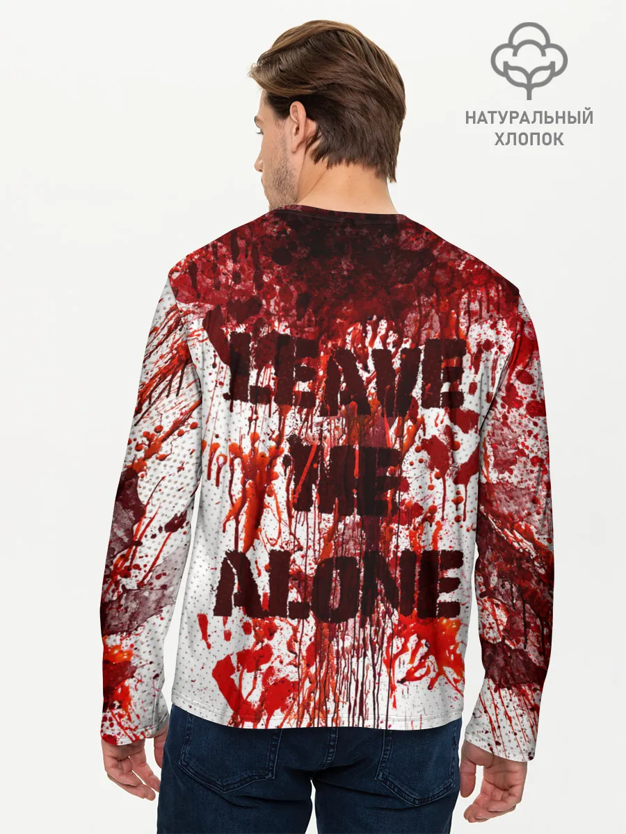 Мужской лонгслив базовый / I АM FINE