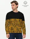 Мужской лонгслив базовый / СТИЛЬ ЛЕОПАРДА