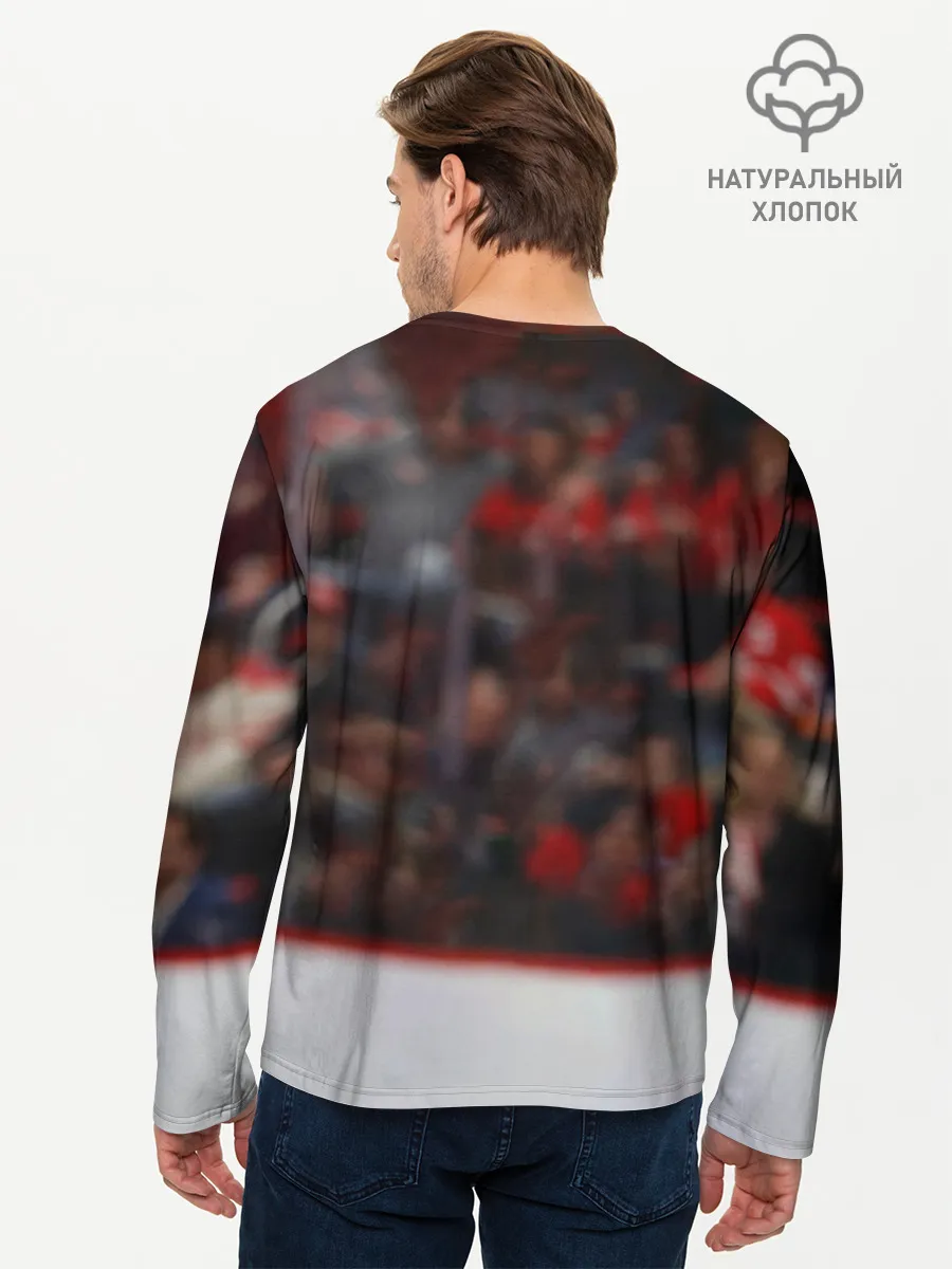 Мужской лонгслив базовый / Никита Кучеров, НХЛ