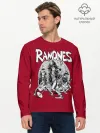 Мужской лонгслив базовый / BW Ramones
