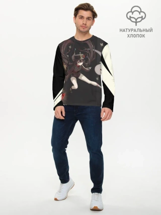 Мужской лонгслив базовый / ПОХОРОННОЕ БЮРО | ХУ ТАО