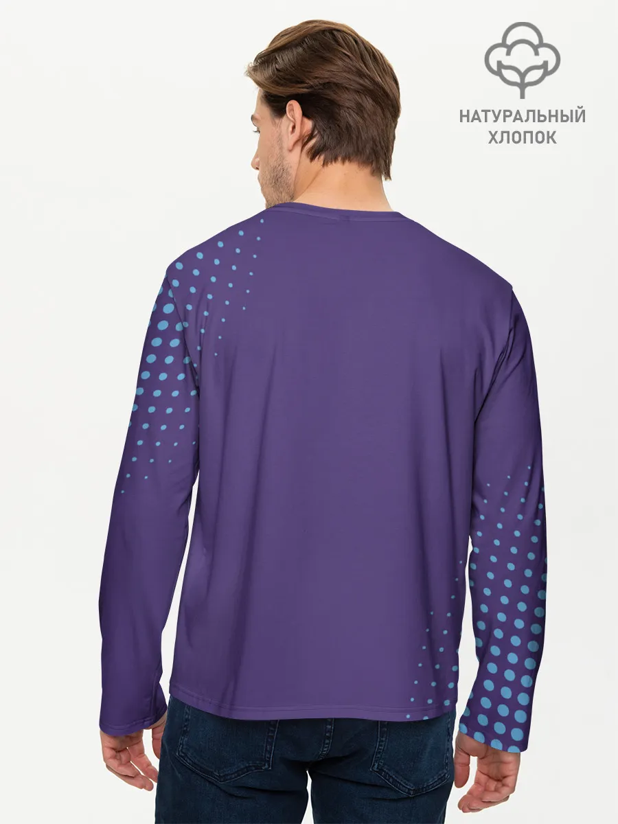 Мужской лонгслив базовый / Saitama crunch One Punch-Man