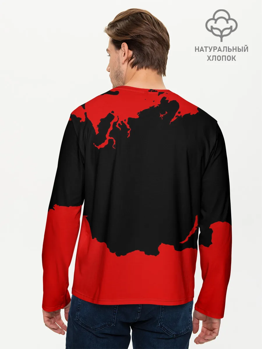 Мужской лонгслив базовый / Гражданская оборона: СССР.