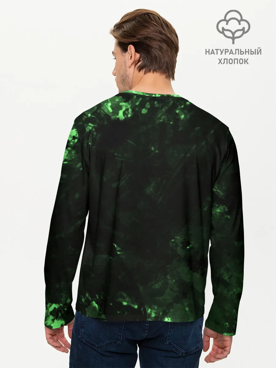Мужской лонгслив базовый / Чернобылит / Chernobylite