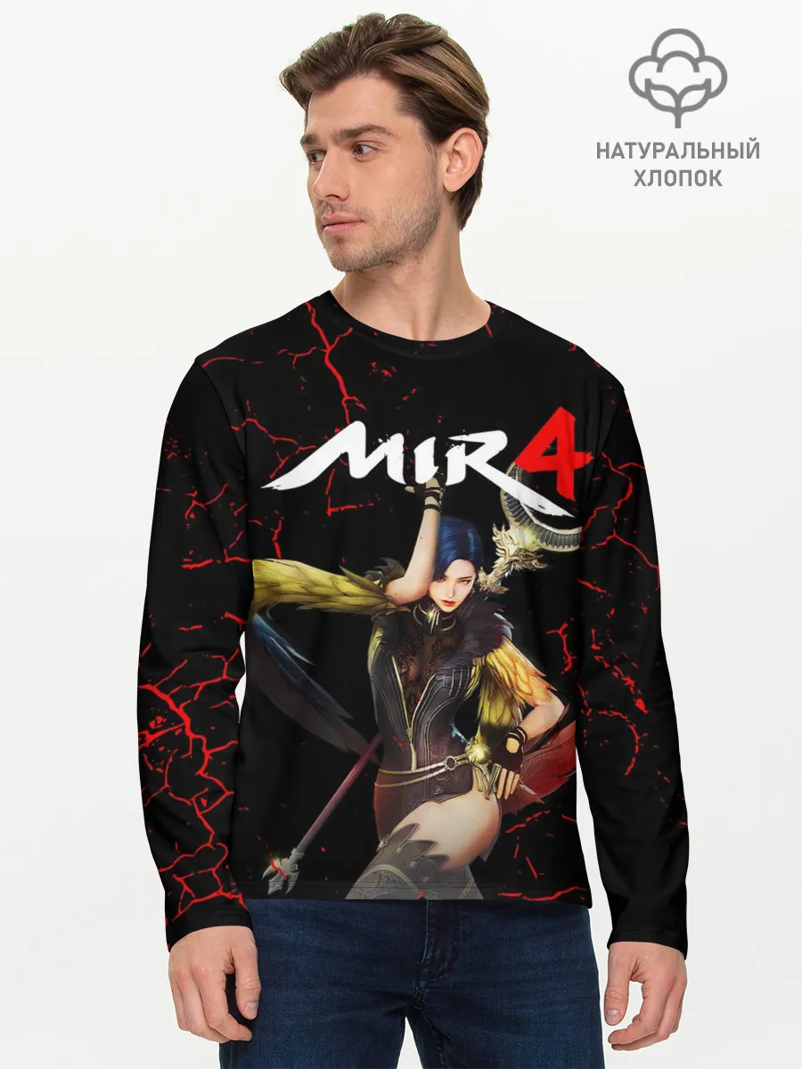 Мужской лонгслив базовый / MIR 4 / МИР 4