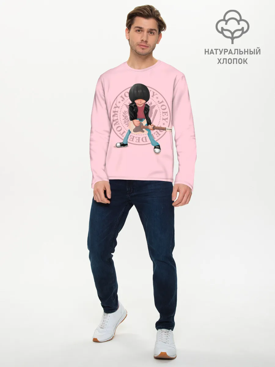 Мужской лонгслив базовый / Joey Ramone