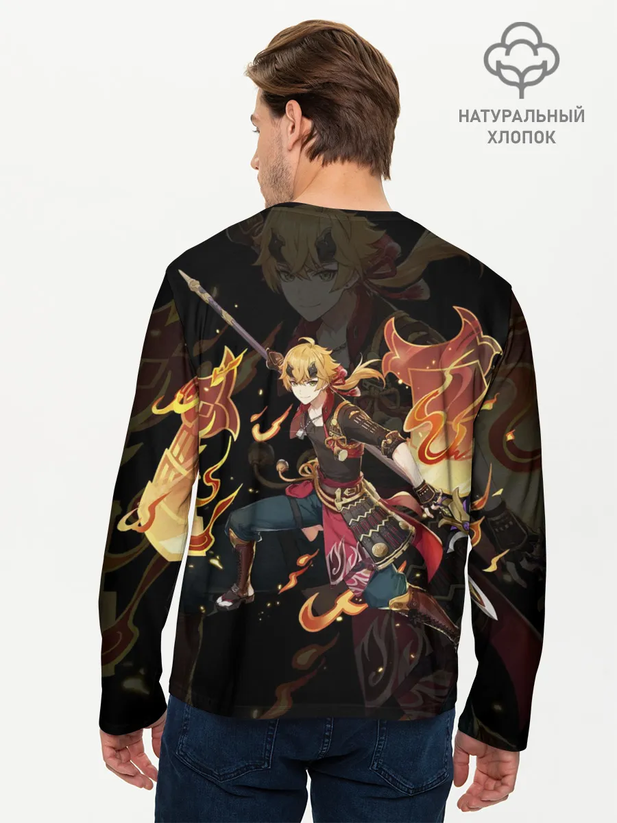 Мужской лонгслив базовый / ТОМА | THOMA | ИНАДЗУМА