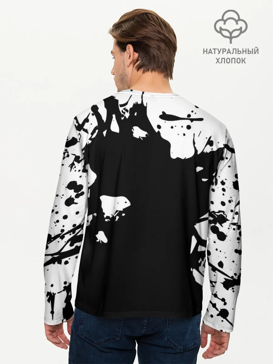 Мужской лонгслив базовый / Velial Squad свет или тьма,