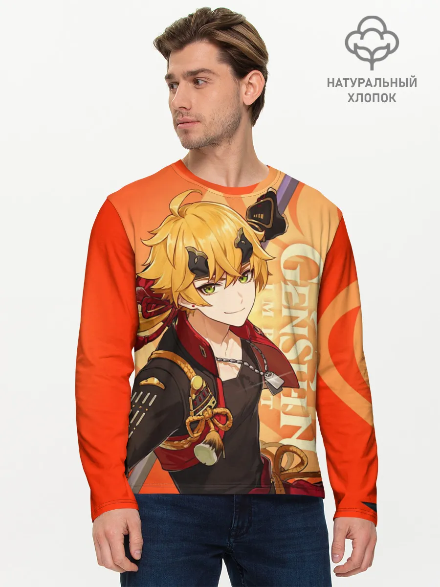 Мужской лонгслив базовый / Genshin Impact, Тома