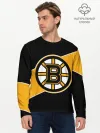 Мужской лонгслив базовый / Бостон Брюинз, Boston Bruins