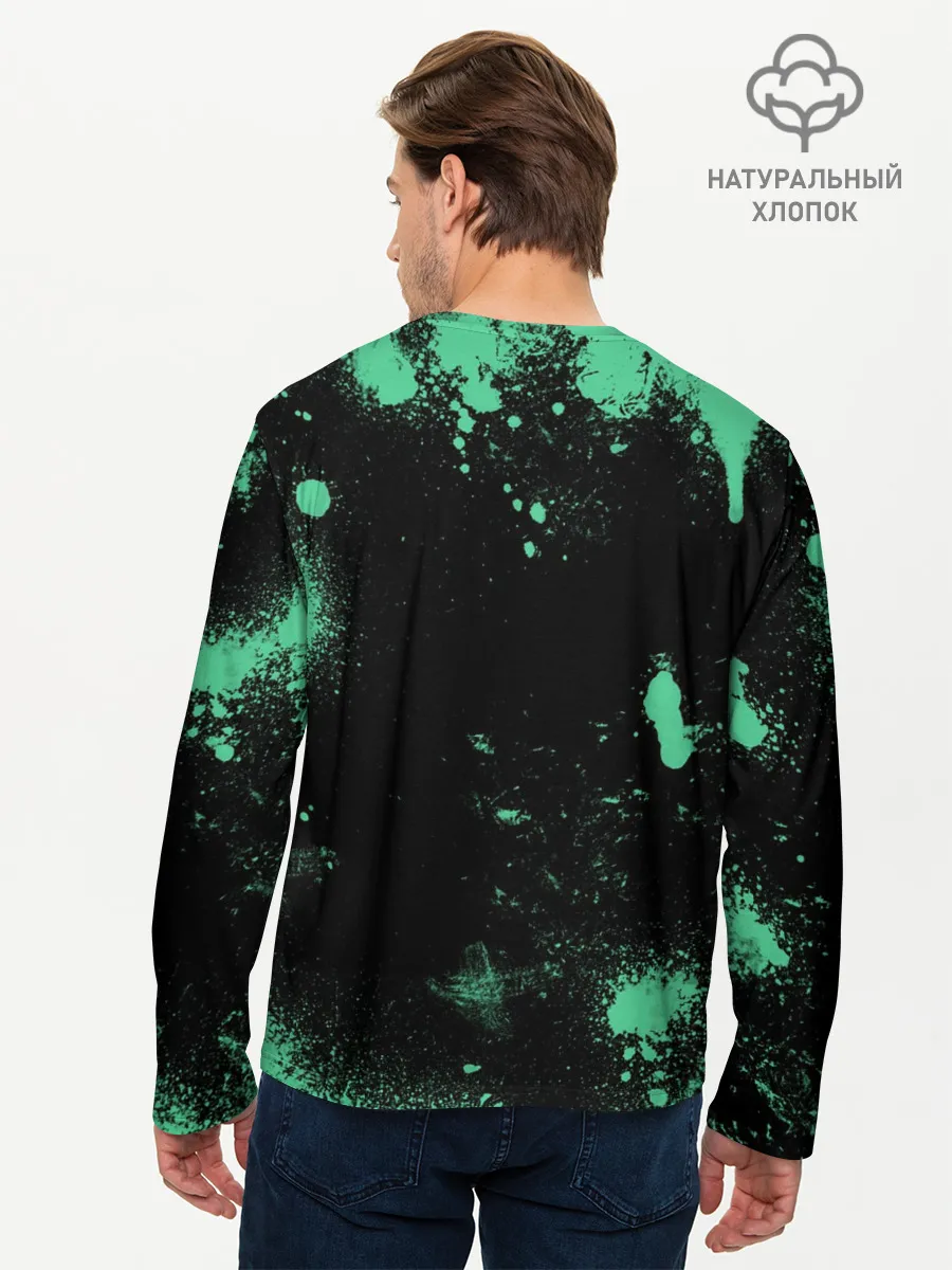 Мужской лонгслив базовый / XIAO | БРЫЗГИ | СЯО