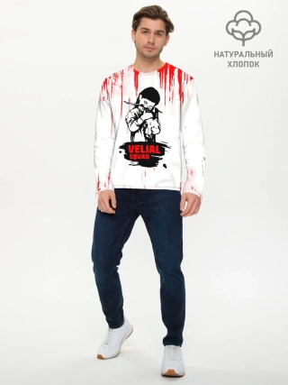 Мужской лонгслив базовый / velial squad девочка дьявол