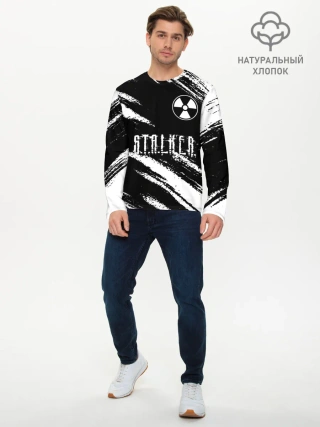 Мужской лонгслив базовый / S.T.A.L.K.E.R. 2: Тени Чернобыля.