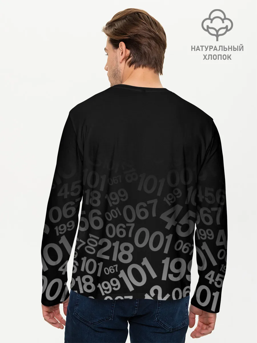 Мужской лонгслив базовый / ИГРА В КАЛЬМАРА / КУКЛА / DOLL