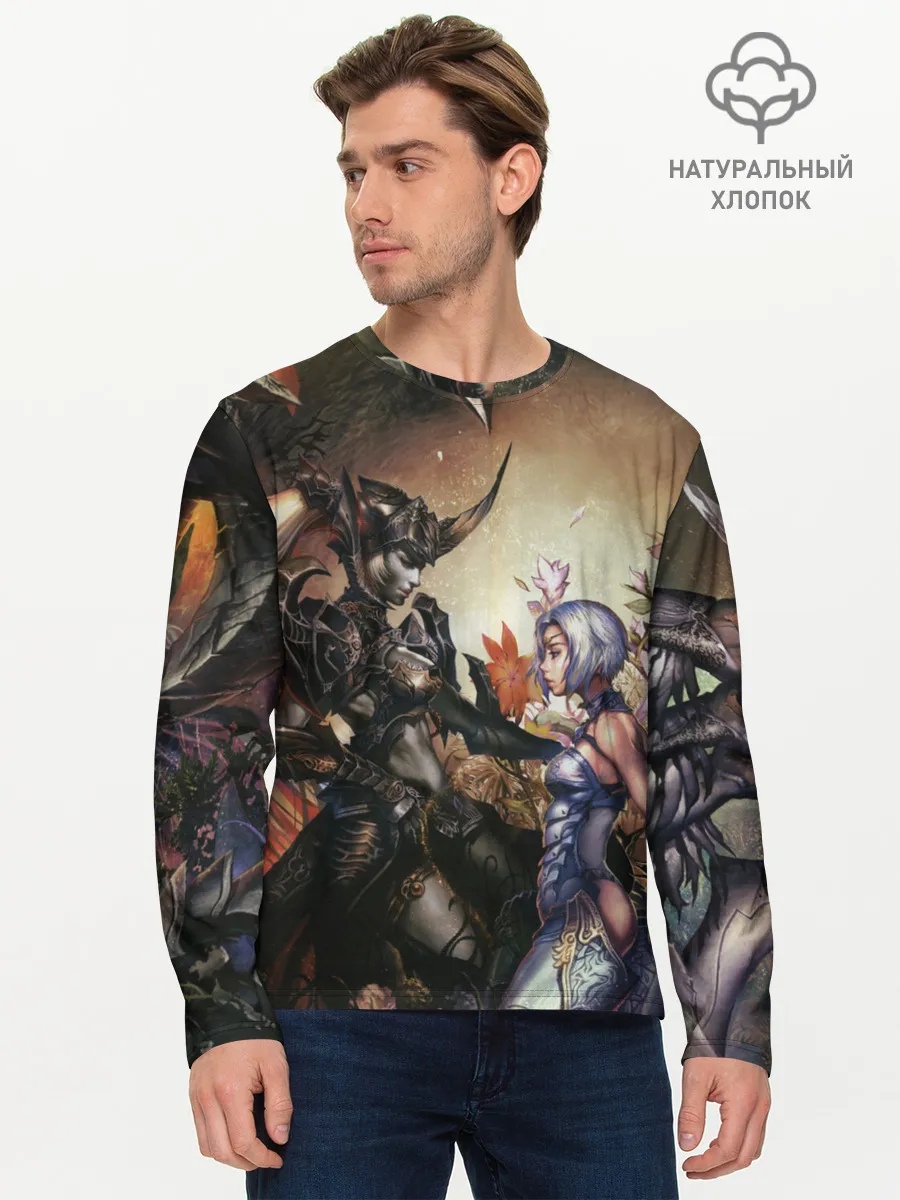 Мужской лонгслив базовый / Lilith and Anakim