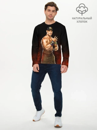 Мужской лонгслив базовый / Cena Jr